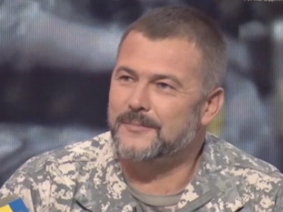Комбат батальйону "Дніпро-1" Юрій Береза.