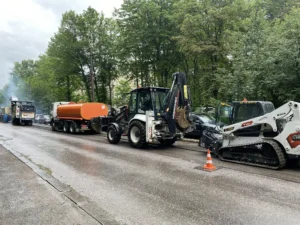 В Івано-Франківську розпочали ремонт вулиці Чорновола