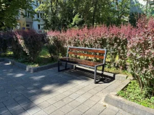 У центрі Івано-Франківська облаштували нові лавки
