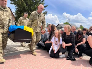 У Городенківській громаді попрощалися з майором Юрієм Котелком