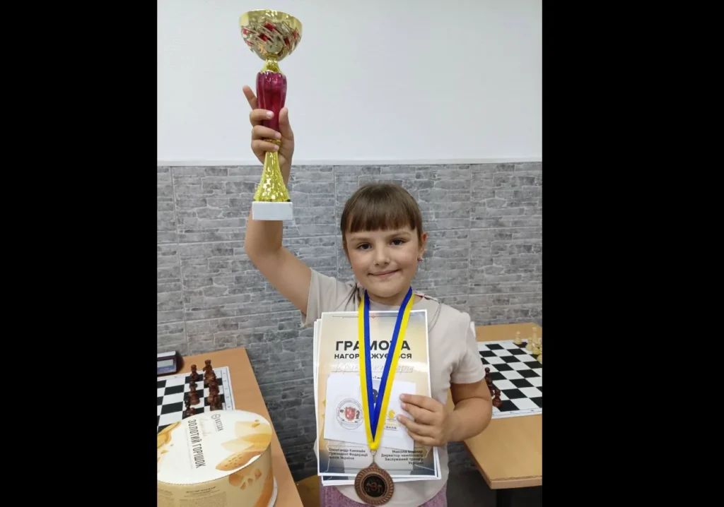 Шахістка з Прикарпаття виборола бронзу чемпіонату України
