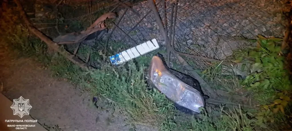 У Франківську водій після ДТП отримав чотири протоколи