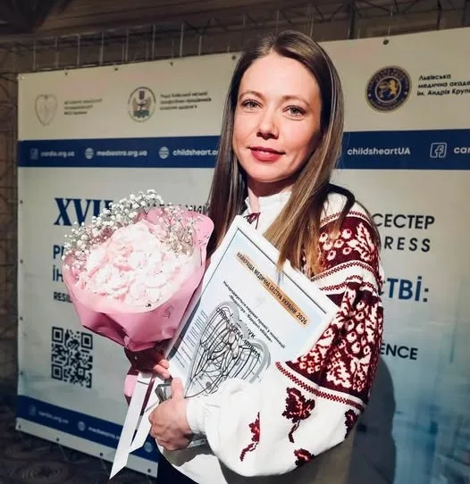 Медсестра з Прикарпаття перемогла у всеукраїнській премії