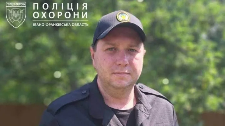 На Прикарпатті ветеран Денис Поп’юк після фронту служить у поліції