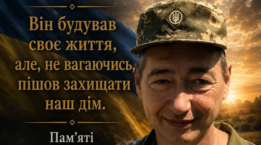 На Івано-Франківщині помер військовий Сергій Андрієнко